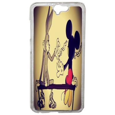 Etui Housse Coque Originale Humour Bugs Bunny Mickey Disney Weed Htc One A9