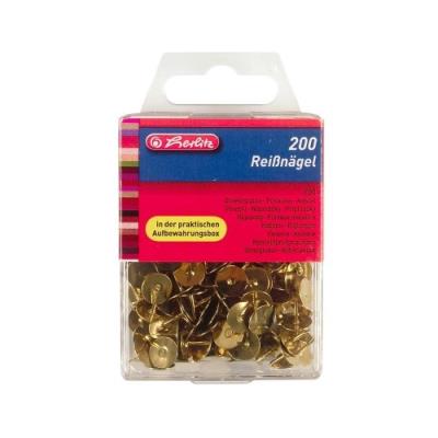 Punaises, en laiton, diamètre 9,0 mm herlitz 8770208