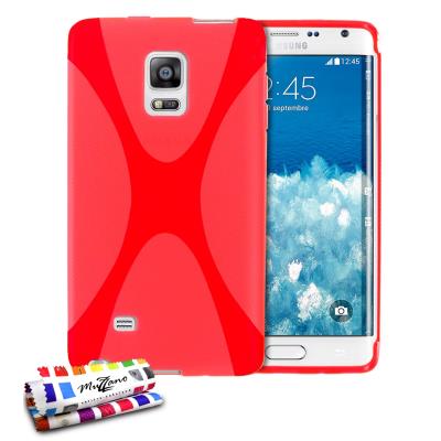 Coque Souple Ultra-Slim Le X Premium Rouge pour SAMSUNG GALAXY NOTE EDGE