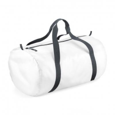 Sac de voyage toile ultra léger pliant - Packaway Barrel Bag - BG150 - blanc