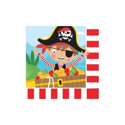 Serviettes Little Pirate x16