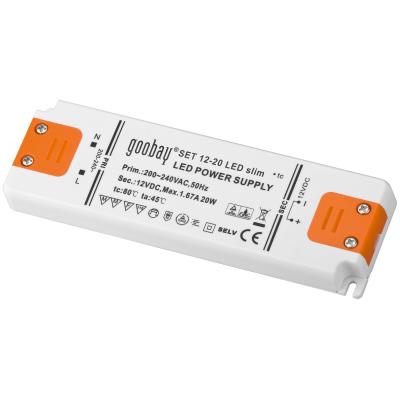 Wentronic 30002 transformateur pour led 0,5 - 20 w goobay
