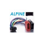 TechExpert - Câble adaptateur ISO autoradio ALPINE 16 pins blanc