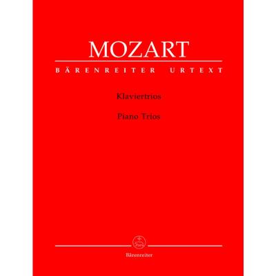 Partitions classique BARENREITER MOZART W.A. - KLAVIERTRIOS - VIOLON, VIOLONCELLE, PIANO Musique de chambre
