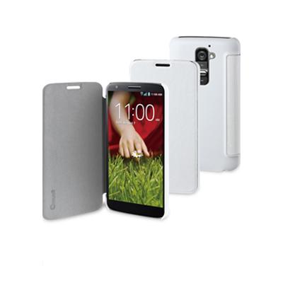 Muvit MUEAF0032 - Coque de protection pour téléphone portable - blanc - pour LG G2 D800