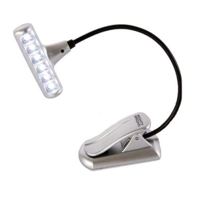 hammerhead book light: silver