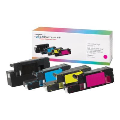 Media Sciences - geel - tonercartridge (alternatief voor: Dell 593-11019)