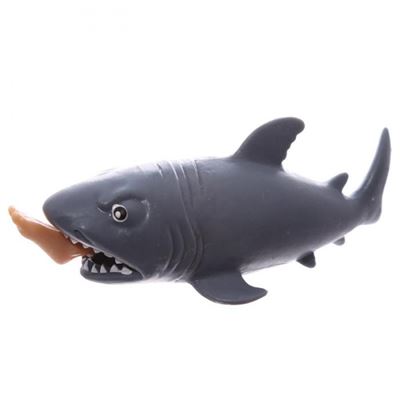 Gadget à presser - Requin et jambe