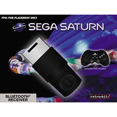 Retrobit - SEGA Saturn Receveur Bluetooth pour port manette d'origine