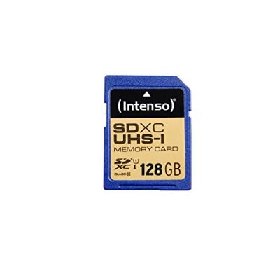 Intenso 3421491 carte mémoire sdxc classe 10 128 go