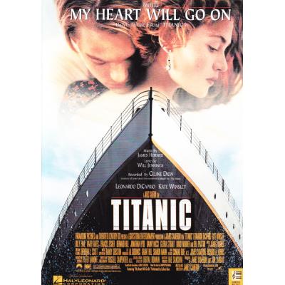Partitions variété, pop, rock... HAL LEONARD MY HEART WILL GO ON - PIANO SOLO Musique films - comédies musical