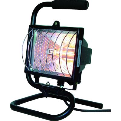 PROJECTEUR ECO-HALOGÈNE 400W NOIR SUR PIED ELRO HL400S