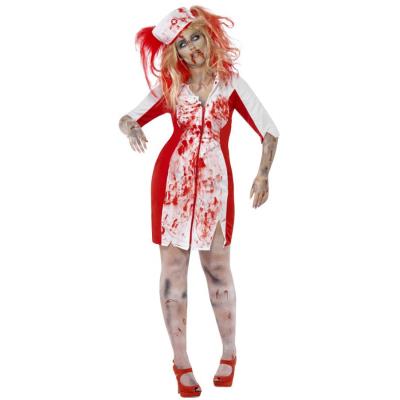 Déguisement infirmière zombie femme Halloween (grande taille) Taille 44/46