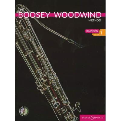 Partitions classique BOOSEY & HAWKES THE BOOSEY WOODWIND METHOD BASSOON   VOL. 1 + CD - BASSOON Basson