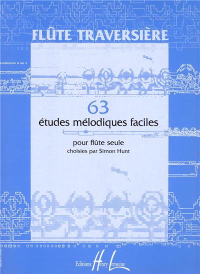 ETUDES MELODIQUES FACILES(63)