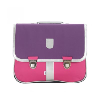Cartable 39,5cm Miniséri Violet/Rose