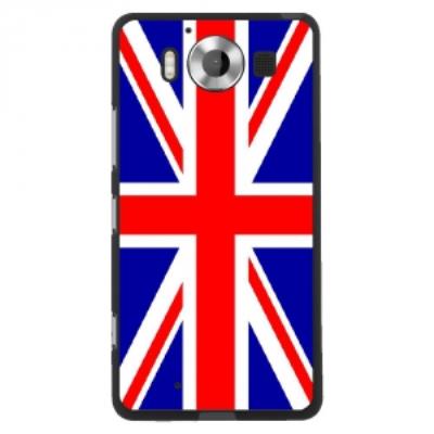 Coque souple pour Microsoft Lumia 950 avec impression Motifs Union Jack