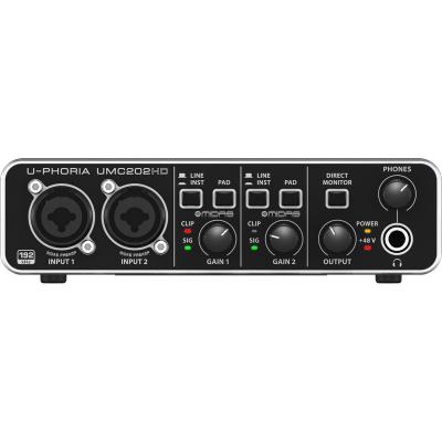 Behringer U-Phoria UMC202HD interface audio