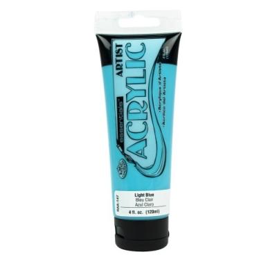 ROYAL & LANGNICKEL ESSENTIALS PEINTURE ACRYLIQUE BLEU CIEL 120 ML LOT DE 3
