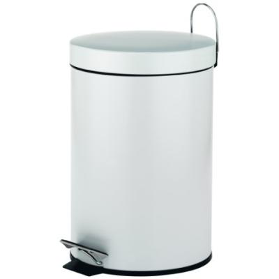 POUBELLE DE SALLE DE BAIN COSMÉTIQUE 5 L LINDA BLANC