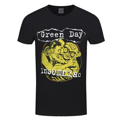 Green Day T-Shirt Free Hugs Homme Noir