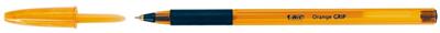Stylo Bille Bic Orange Grip Pointe Fine bleu - Boîte de 20 Stylos Bille