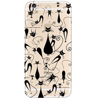 Coque Gel imprimée pour Apple iPod touch 5 (Chats Noirs)