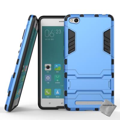 Housse etui coque rigide anti choc pour Xiaomi Redmi 3 Pro - BLEU CLAIR