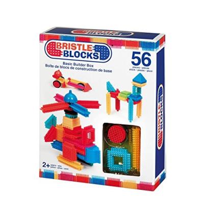 Bristle blocks - 3070z- jeu de construction - bristle blocks basic builder box - 56 pièces