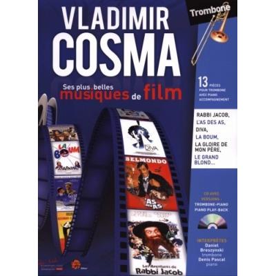 Partitions classique ROBERT MARTIN COSMA V. - SES PLUS BELLES MUSIQUES DE FILM Trombone