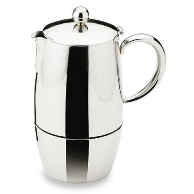 Bellux cafetière à expresso en acier inoxydable, pour 3 tasses