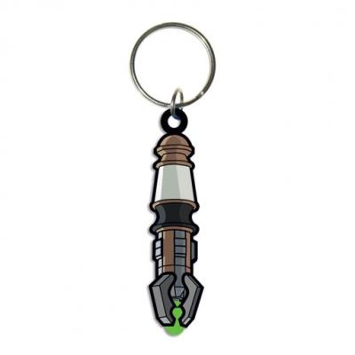 Doctor Who - Porte-clés caoutchouc Sonic Screwdriver 6 cm