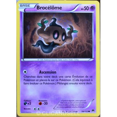 Acheter carte Pokémon 64/122 Brocélôme 50 PV XY - Rupture Turbo NEUF FR État correct - 16,00 € carte Pokémon 64/122 Brocélôme 50 PV XY - Rupture Turbo NEUF FR État correct - Pokémon reconditionné disponible sur Fnac