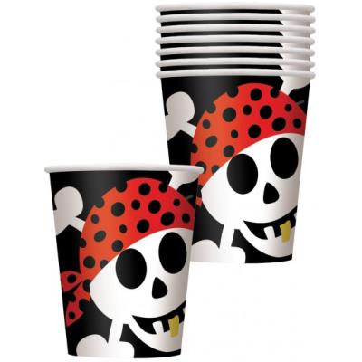 Gobelets pirates (x8) Pirates