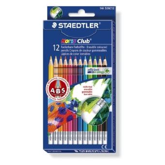 STAEDTLER CRAYONS DE COULEUR NORIS CLUB GOMMABLES, 'TUI - 1