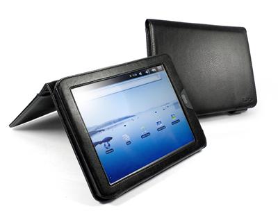 Tuff-Luv Etui housse en cuir artificiel pour Arnova Archos 8 (Pas compatible avec Arnova 8 G2) - Black