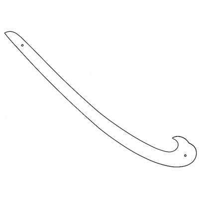 Curvigraphe en altuglas 70cm