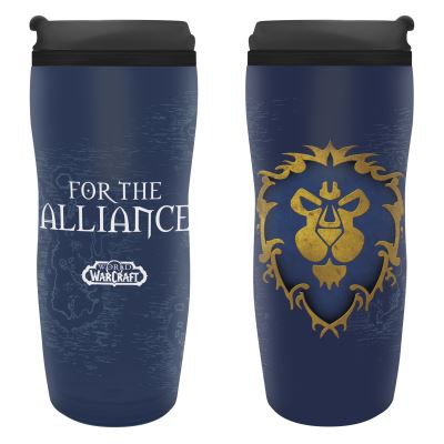 ABYstyle - World of Warcraft - Mug de voyage - 35 cl - Alliance