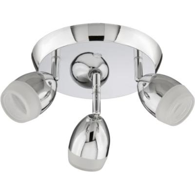 Briloner Leuchten 2745-038 Plafonnier Led 3 Lampes 21 Led Chrome