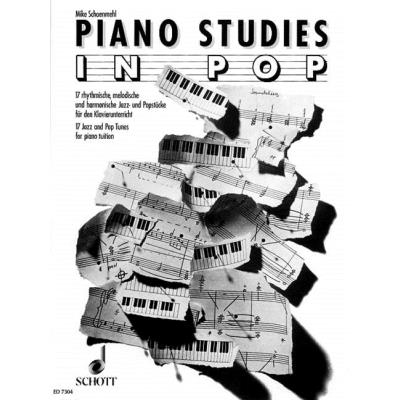 Méthodes et pédagogie SCHOTT SCHOENMEHL MIKE - PIANO STUDIES IN POP - PIANO Piano