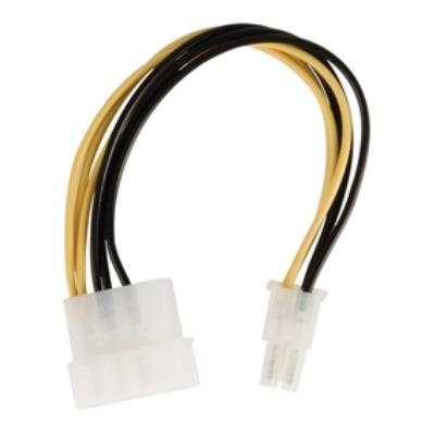Câble rallonge pour carte mère atx à connecteur atx 20 broches mâle vers atx 20 broches femelle 0,15 m multicolore valueline