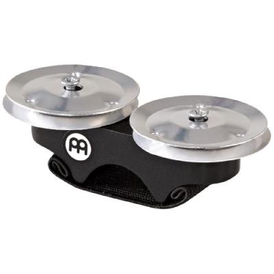 Percussions MEINL FJS1ABK - FINGER JINGLES ALUMINIUM Accessoires cajon