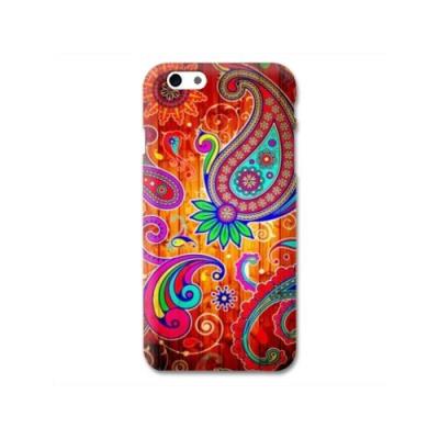 Coque Iphone 7 fleurs - - fleur psychédélique B