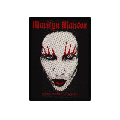 Marilyn Manson Patch Face 7,5 x 10 cm