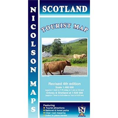 Scotland Tourist Map (Paperback)