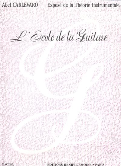 ECOLE DE LA GUITARE