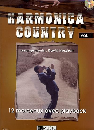 HARMONICA COUNTRY VOL 1+CD