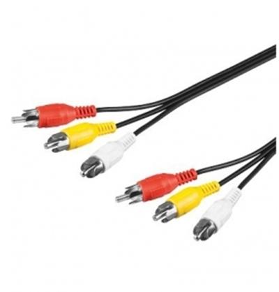 CABLE RCA AUDIO VIDEO 3 rca vers 3 rca 1.5m