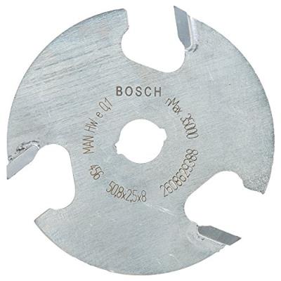 Bosch 2608629388 Fraise Circulaire à Rainurer 8 Mm D1 50,8 Mm Longueur 2,5 Mm G 8 Mm