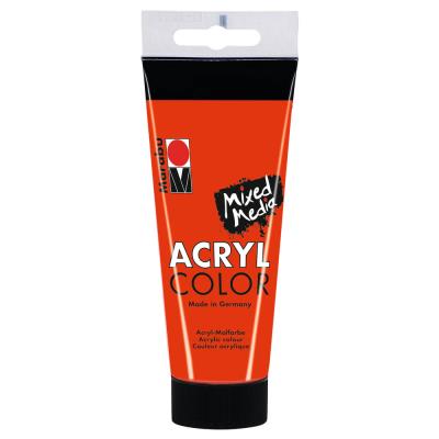 Marabu - Tube AcryColor Couleur Vermillon - 100ml